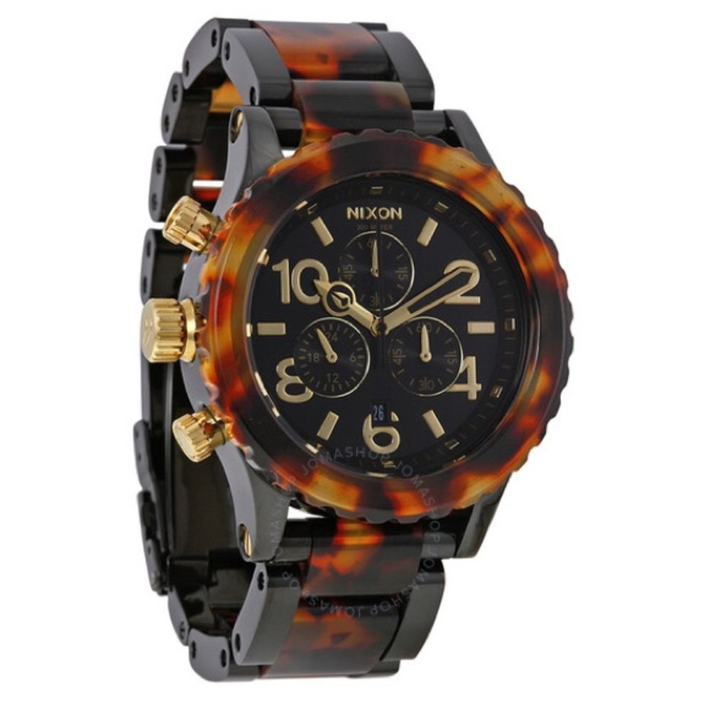 Nixon Minimize 42-20 Chrono Tortoiseshell Watch